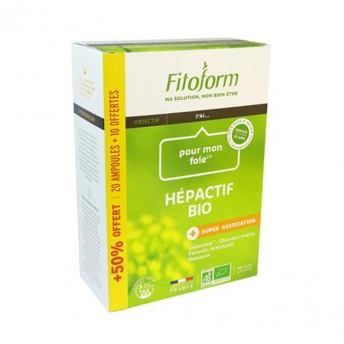 Hépactif* Bio PROMO 20+10 - PL 440/13 20 + 10 amp Hépactif* Bio PROMO 20+10 - PL 440/13 20 + 10 amp